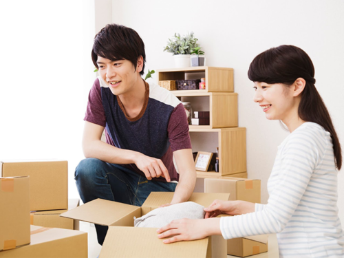 引っ越し荷造り